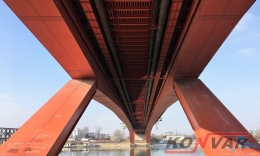 Konvar reconstructs main gas line through Gazela bridge - Contract worth € 3.96 million signed