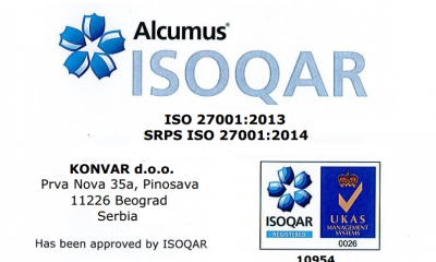 Sertifikat ISO 27001:2005