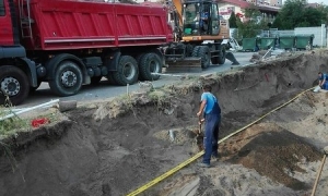 Siguran Izvođač za siguran posao – Izmeštanje gasne, toplovodne i vodovodne mreže kod Auto centra Stojanović