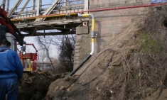 Izgradnja gasovoda Leskovac